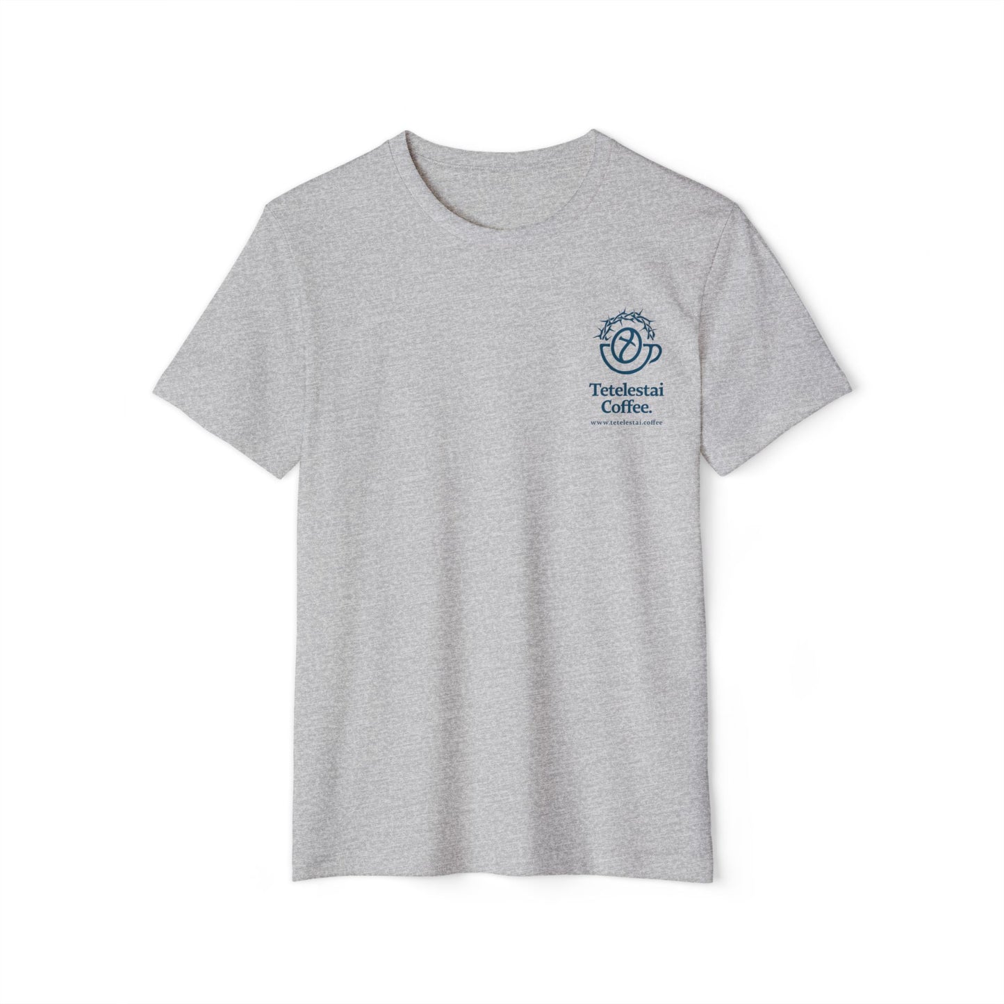 Tetelestai Coffee Logo Organic Cotton Blend T-Shirt