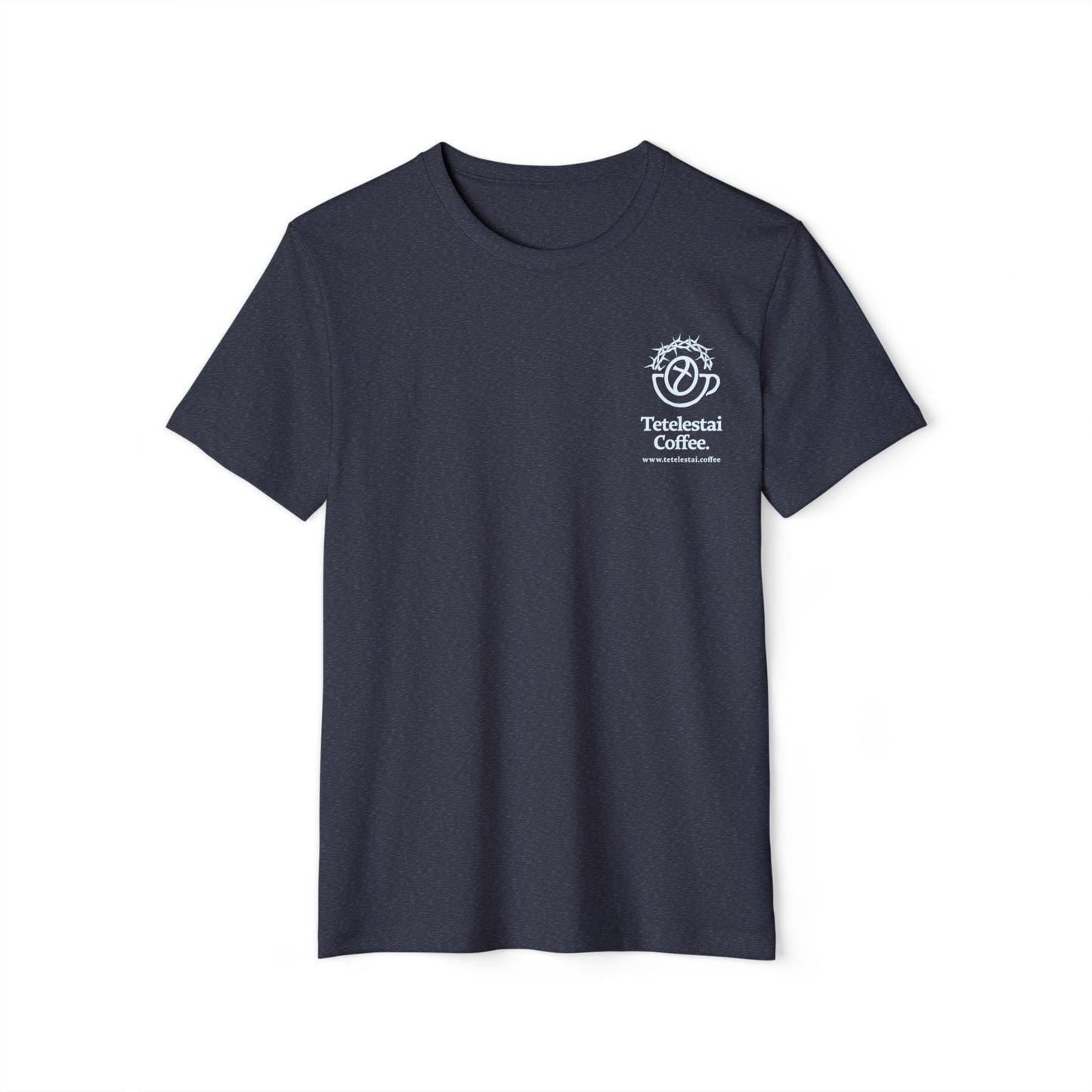 Tetelestai Coffee Logo Organic Cotton Blend T-Shirt