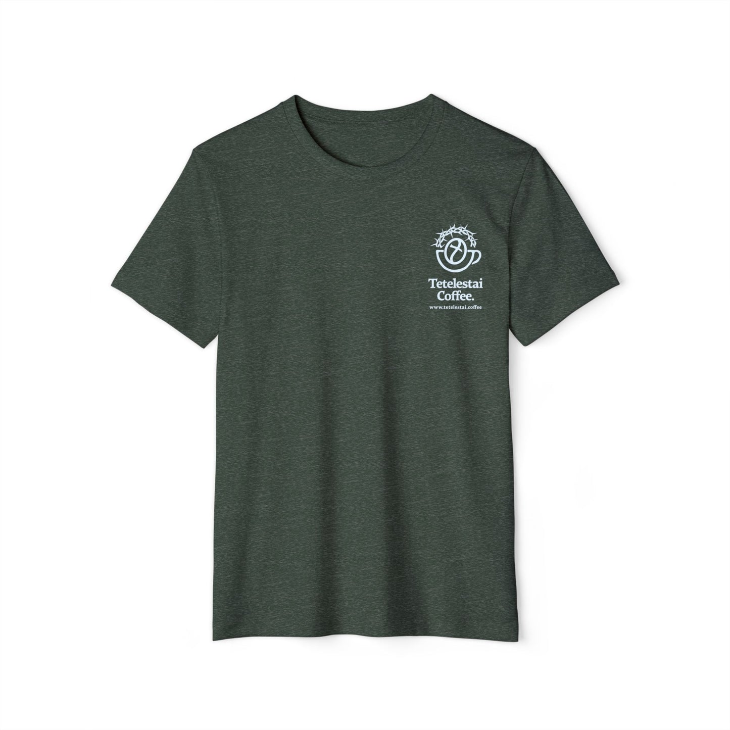 Tetelestai Coffee Logo Organic Cotton Blend T-Shirt