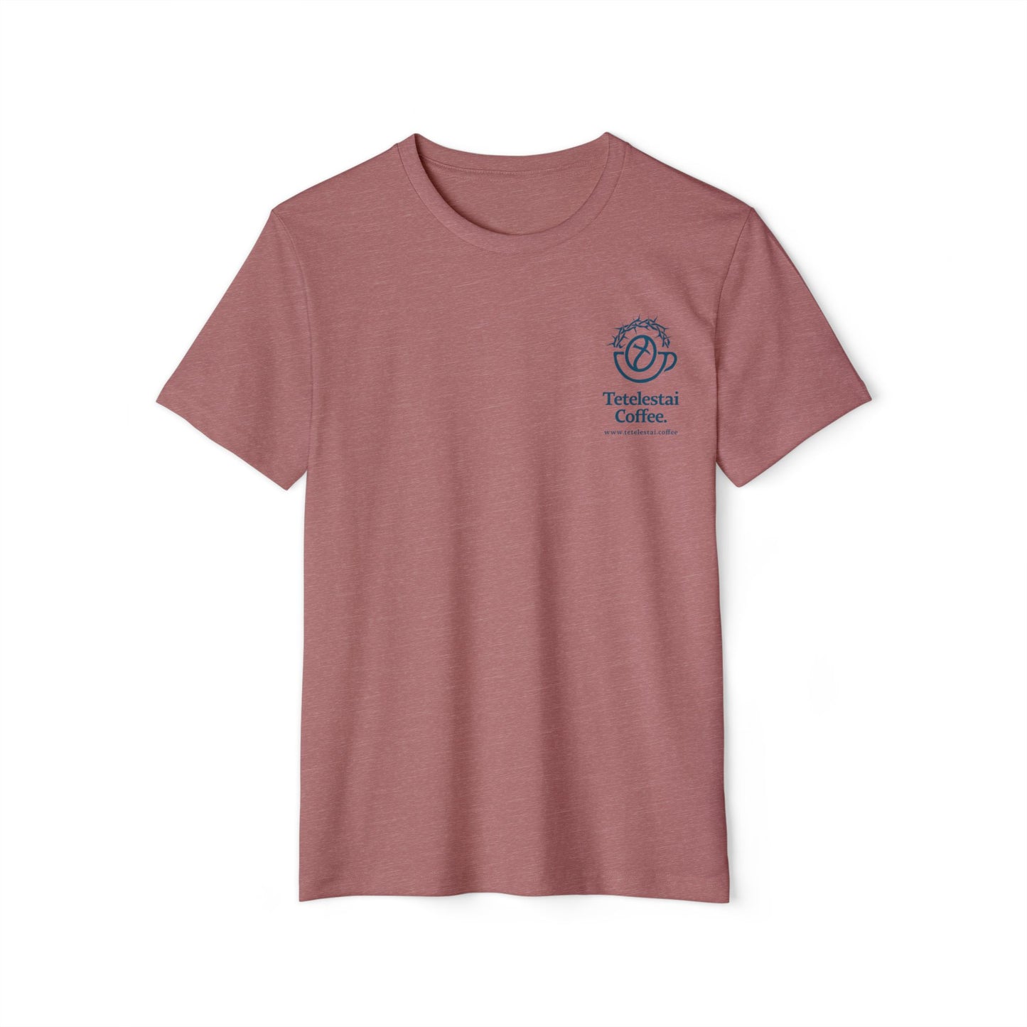 Tetelestai Coffee Logo Organic Cotton Blend T-Shirt