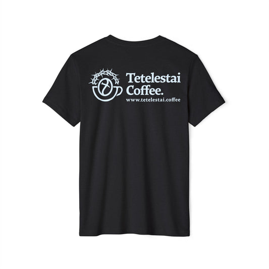Tetelestai Coffee Logo Organic Cotton Blend T-Shirt