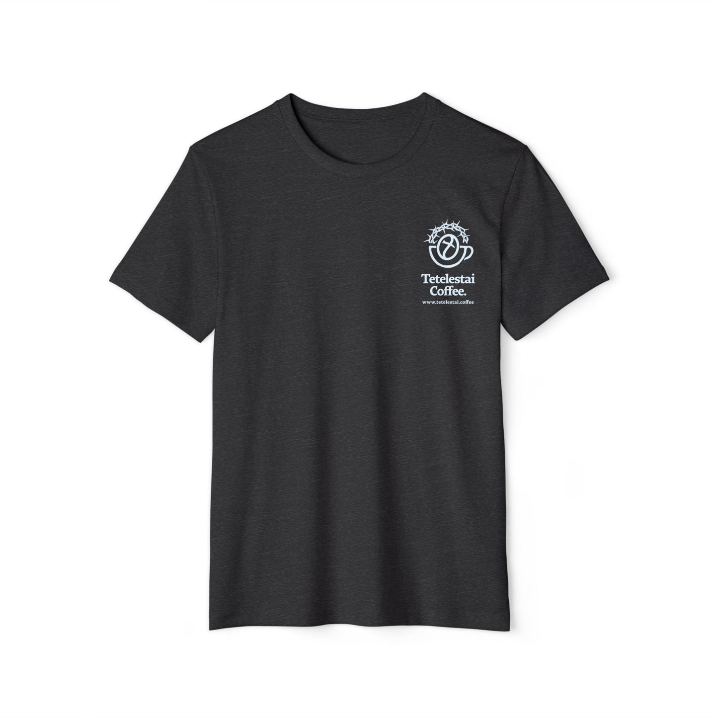 Tetelestai Coffee Logo Organic Cotton Blend T-Shirt